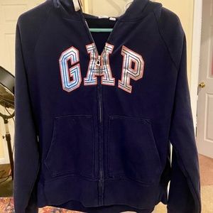 Gap Zip Up Sweatshirt